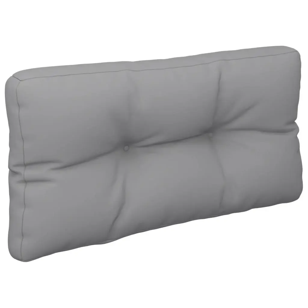Pallet Cushions Polyester Grey Soft Filling 2 Pack