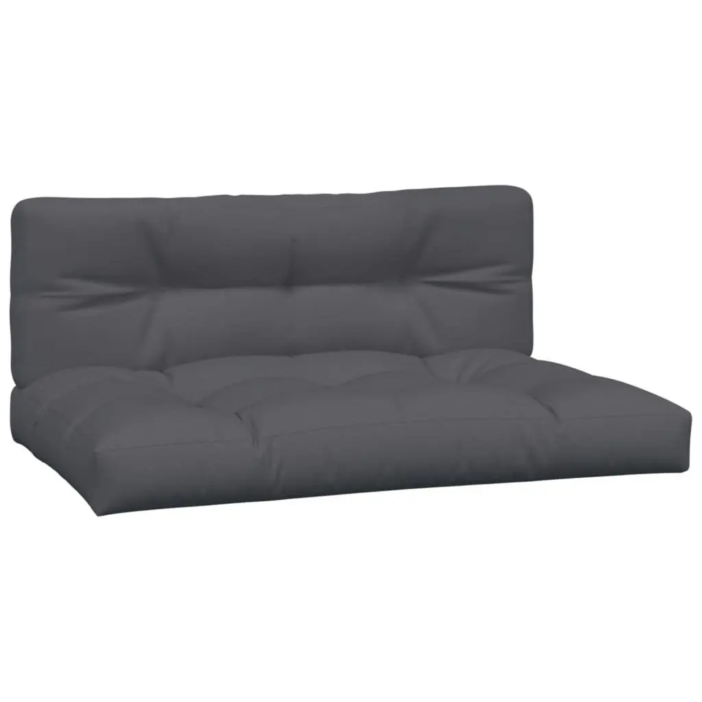 Anthracite Pallet Cushions for Comfort