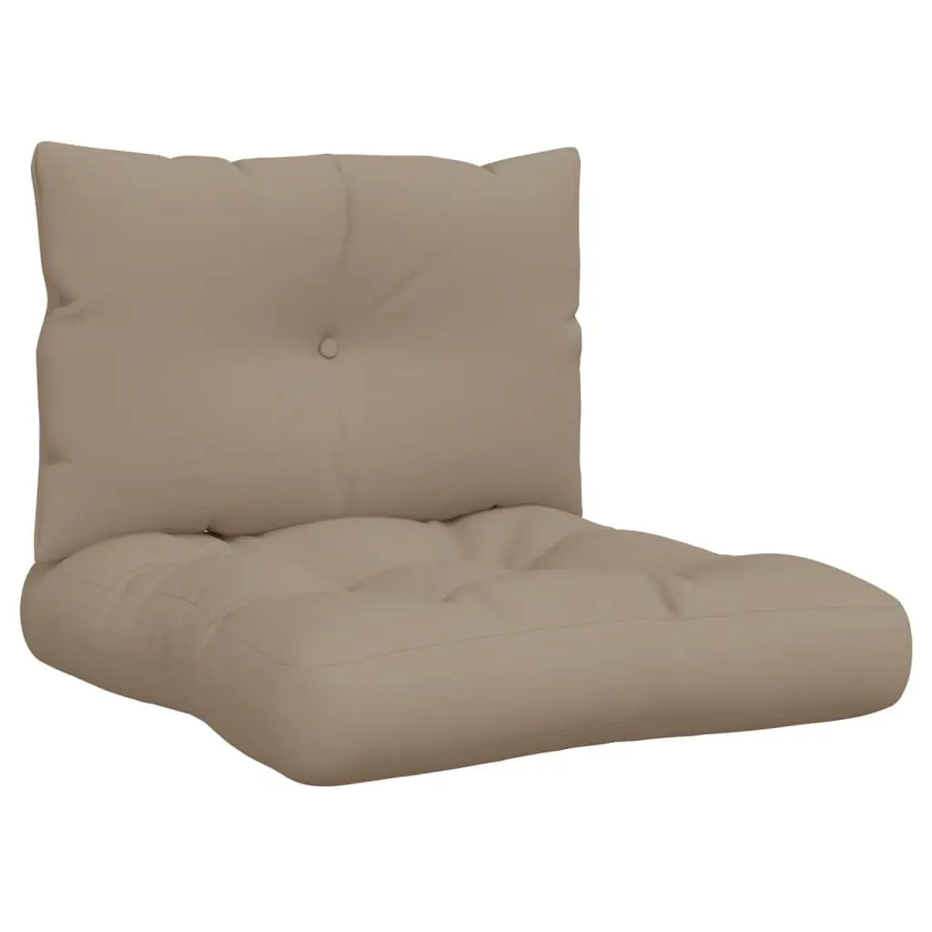 Pallet Cushions 2pc Taupe Outdoor Garden Furniture Seat Pad Sofa Cushion