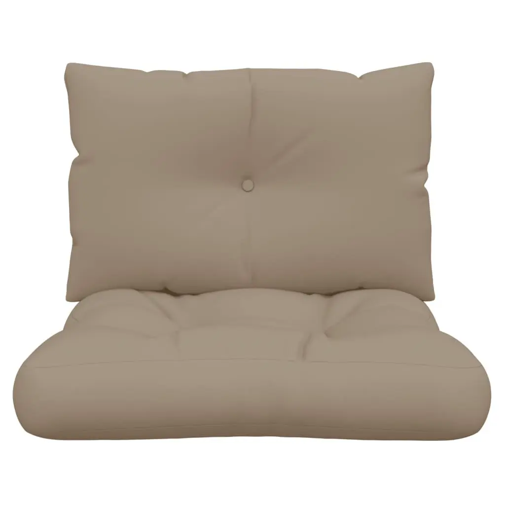 Pallet Cushions 2pc Taupe Outdoor Garden Furniture Seat Pad Sofa Cushion