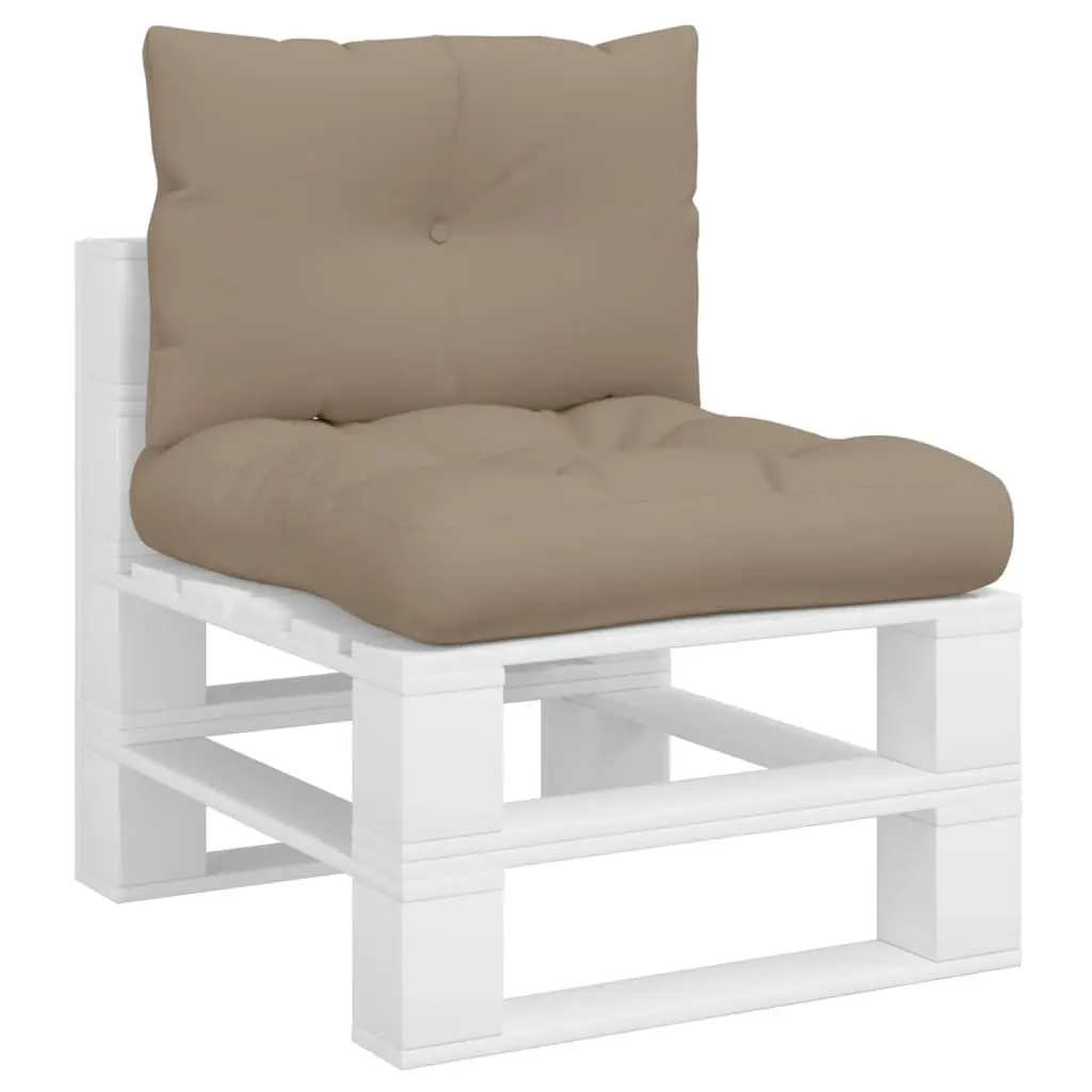 Pallet Cushions 2pc Taupe Outdoor Garden Furniture Seat Pad Sofa Cushion