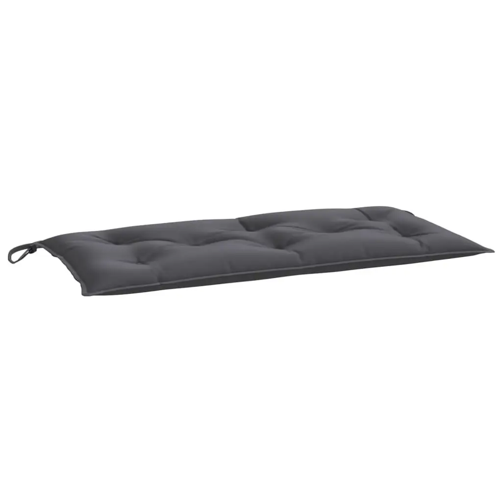 Anthracite Garden Bench Cushion 100x50x7cm