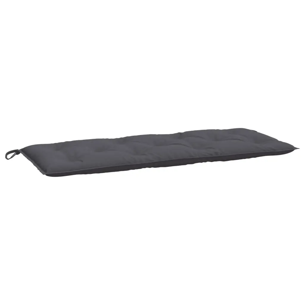 Oxford Fabric Garden Bench Cushions 2pcs Anthracite