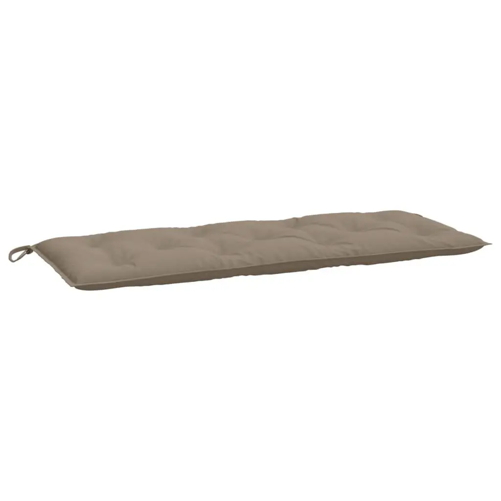 Garden Bench Cushions 2 Pack in Taupe