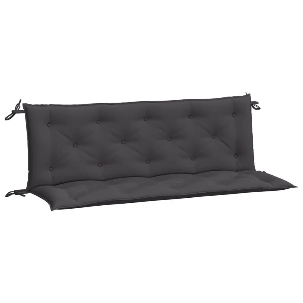 Anthracite Garden Bench Cushions 2-Pack