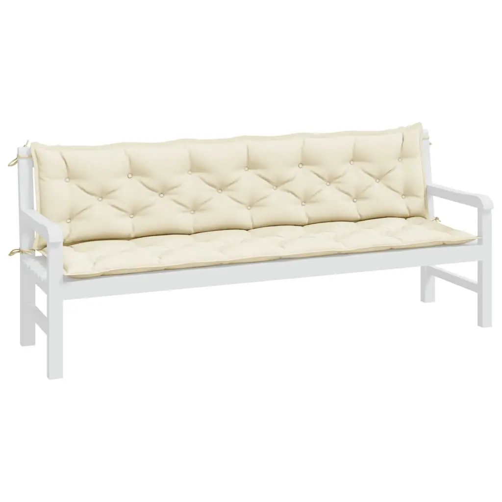 Outdoor Garden Bench Cushions 2pcs