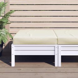 Pallet Cushion Cream 60x60x9.5cm for Outdoor Comfort