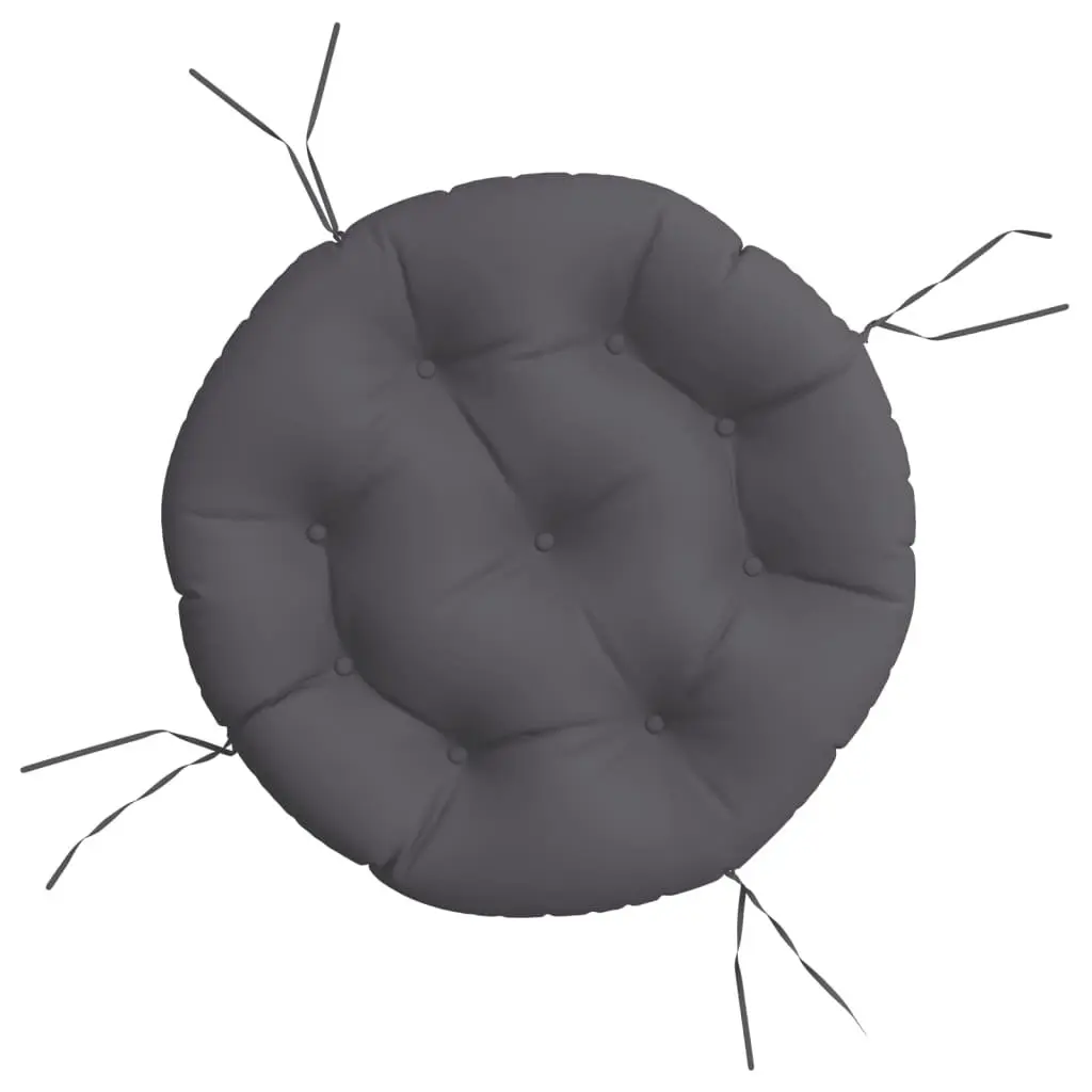 Round Outdoor Cushion 60cm Anthracite for Garden