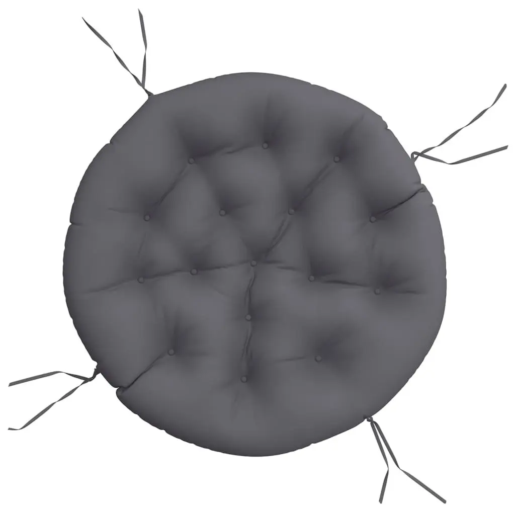 Round Cushion Oxford Fabric 100 cm Anthracite