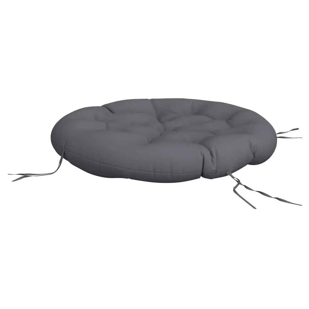Round Cushion Oxford Fabric 100 cm Anthracite