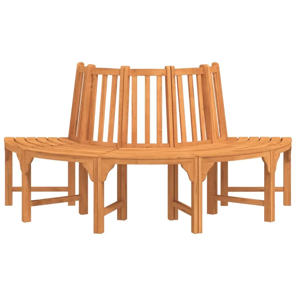 Half Round Tree Bench for Outdoor Spaces