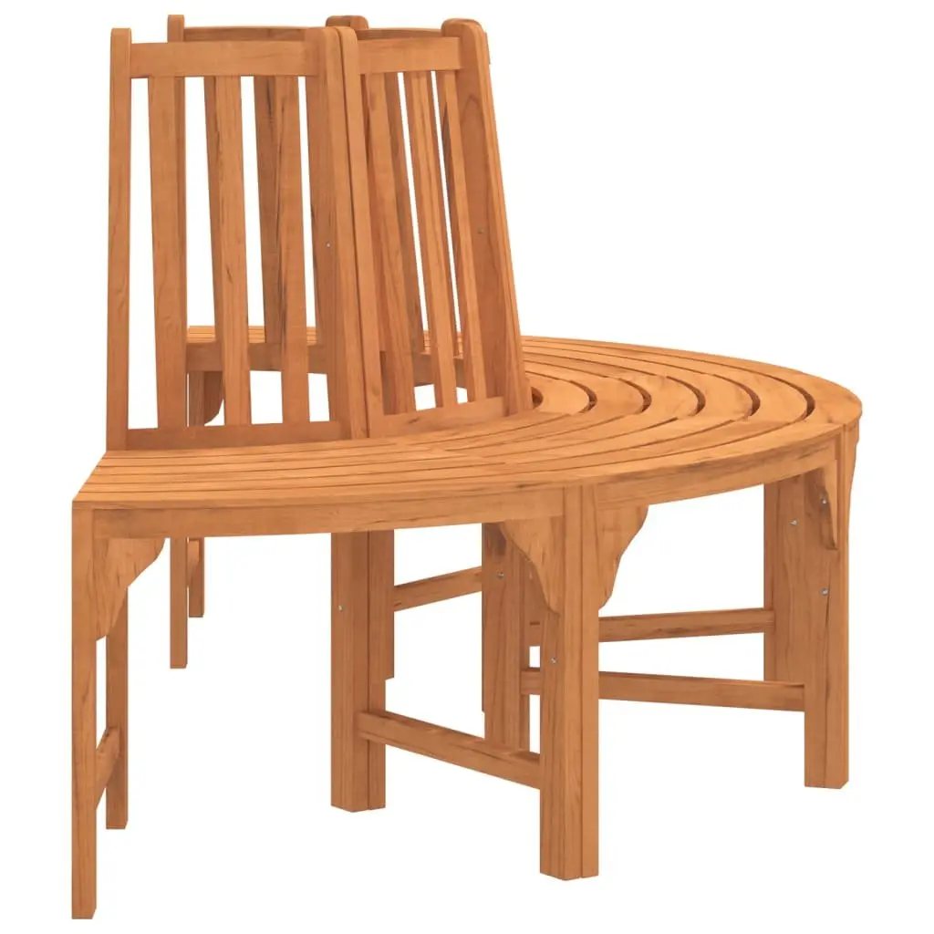 Half Round Tree Bench for Outdoor Spaces