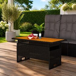 Stylish Lift-Top Garden Table for Your Outdoor Space