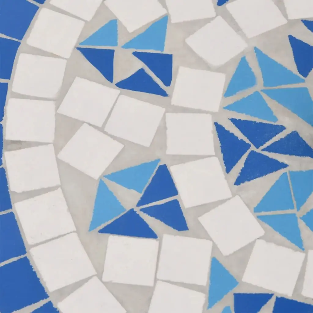 Round Blue White Parasol Base for Umbrellas