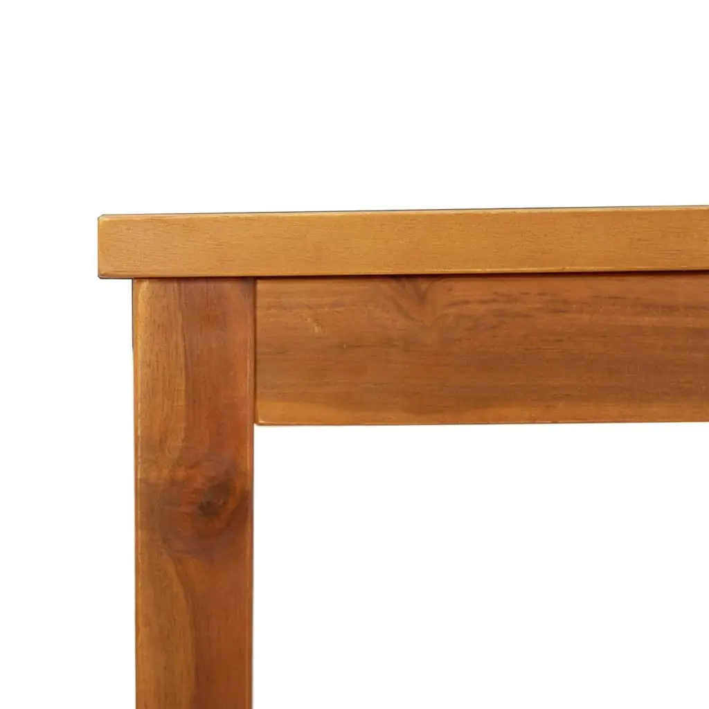 Garden Bench 80cm Outdoor Seating Solid Wood Acacia Wooden Patio Furniture