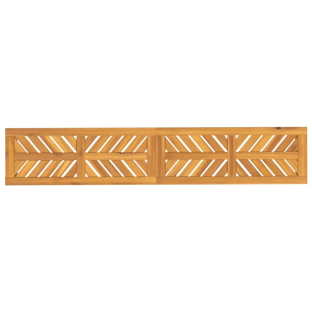 180cm Garden Bench with Fishbone Slats