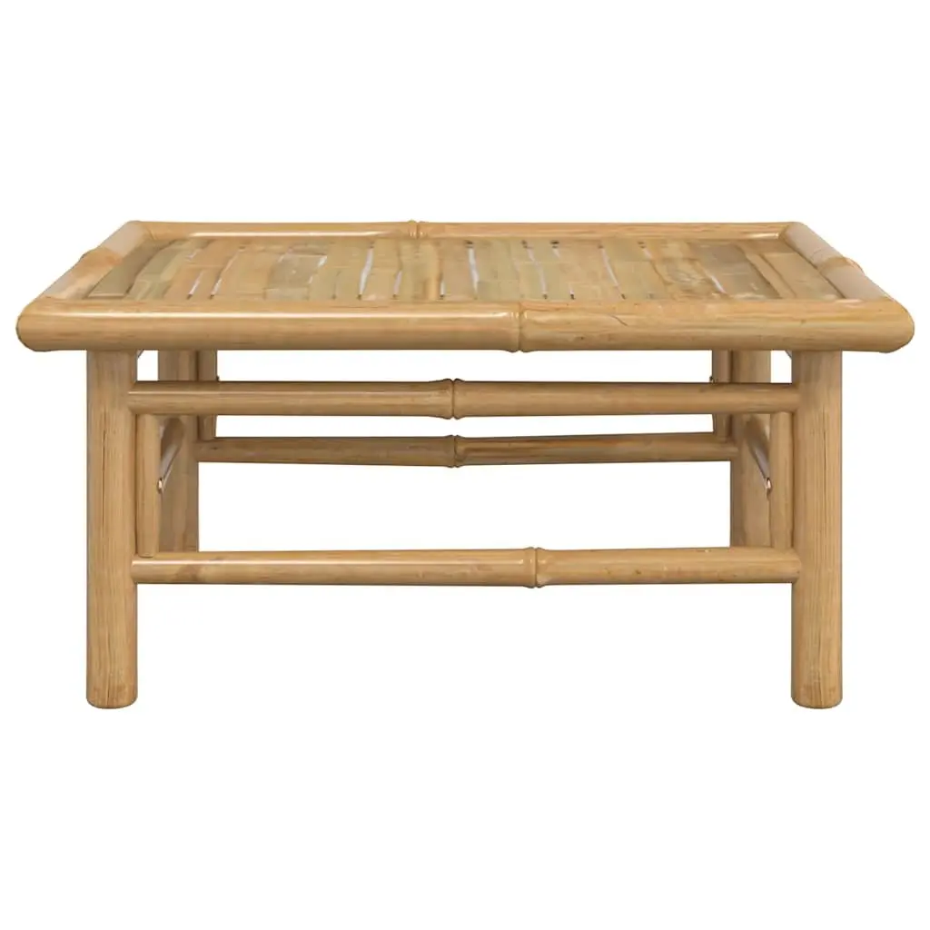 Bamboo Outdoor Garden Table 65x55x30cm