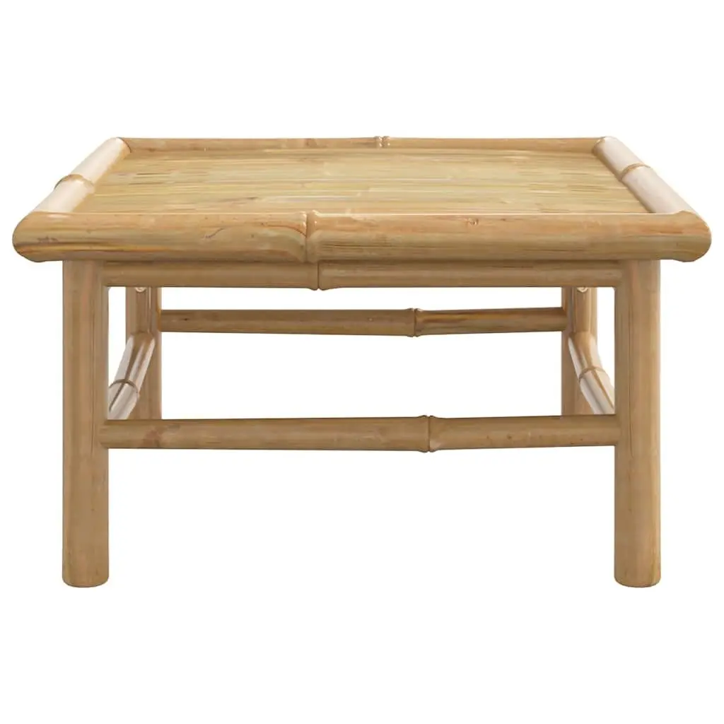 Bamboo Outdoor Garden Table 65x55x30cm