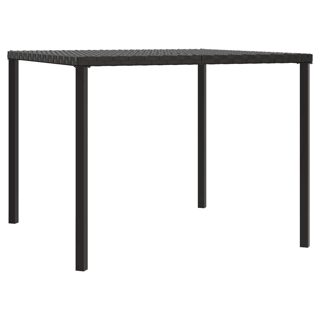 Grey Poly Rattan Garden Dining Set with Cushions