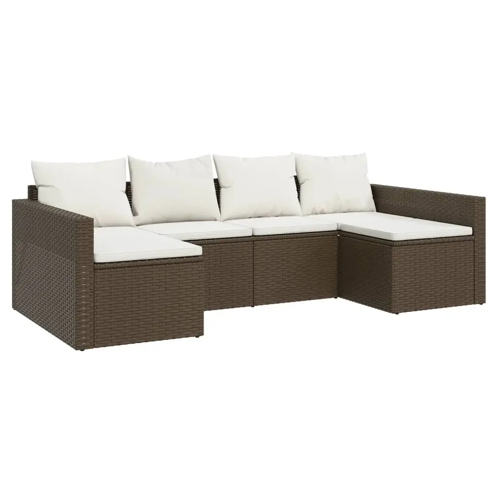 Rattan Seating Duo for Outdoor Relaxation