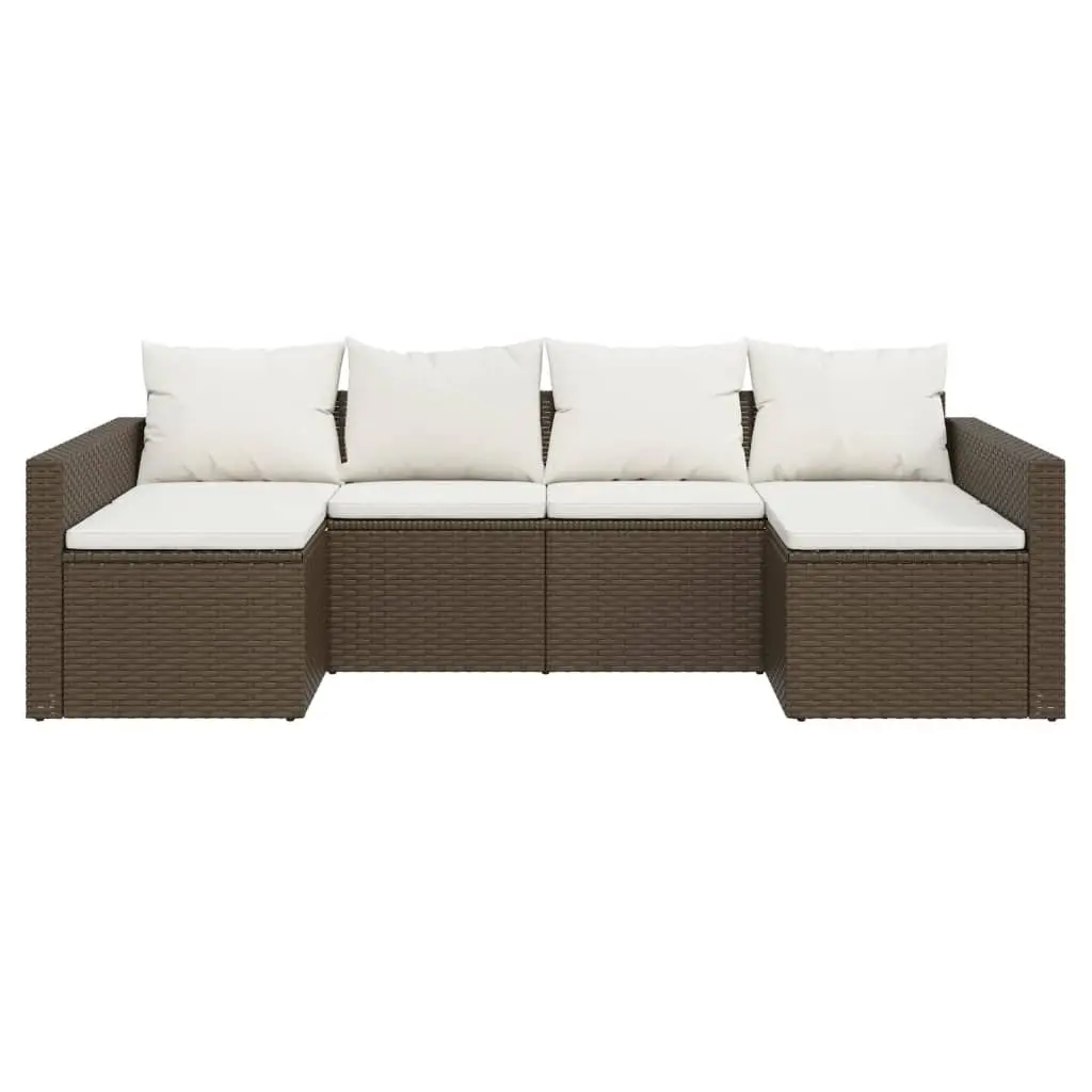 Rattan Seating Duo for Outdoor Relaxation