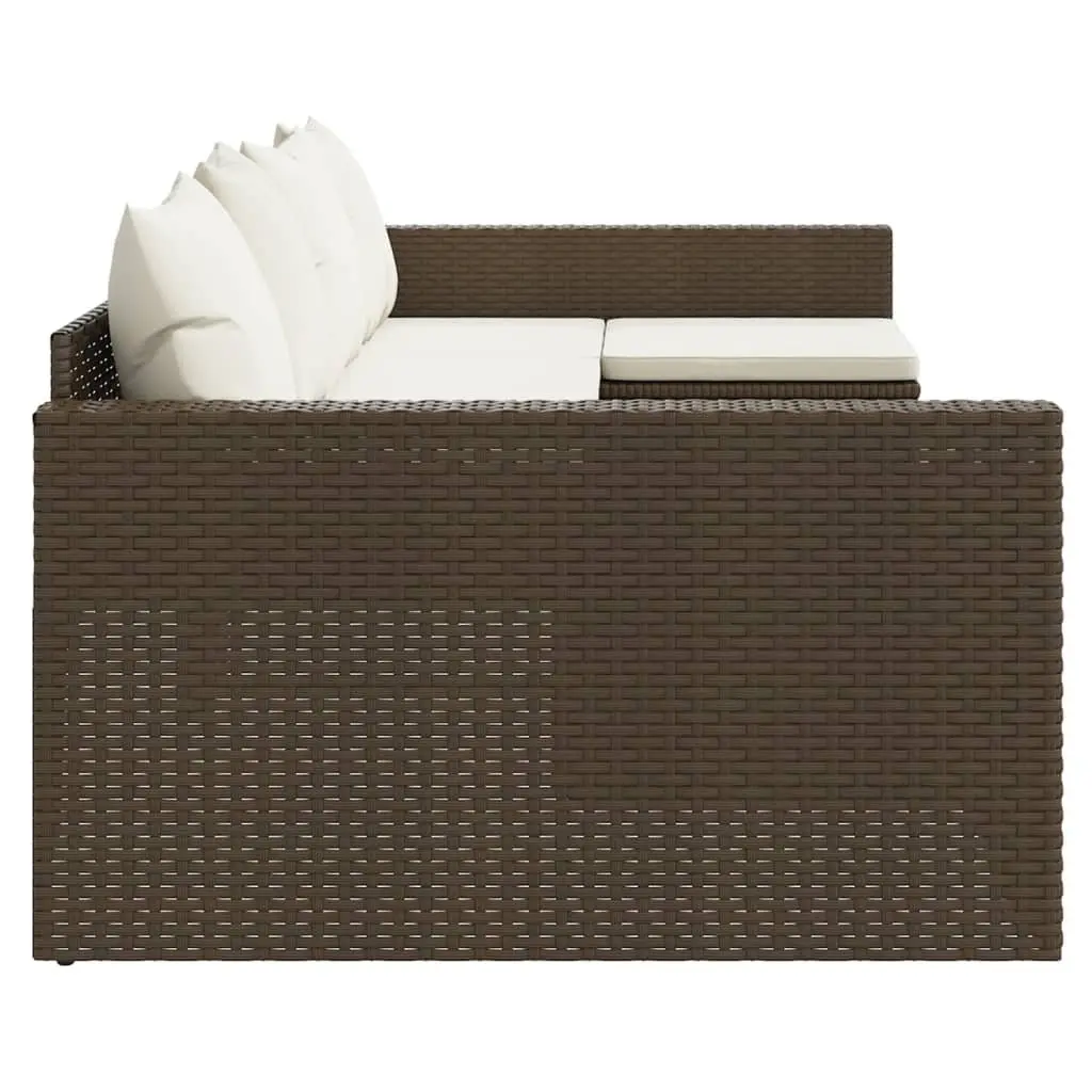 Rattan Seating Duo for Outdoor Relaxation