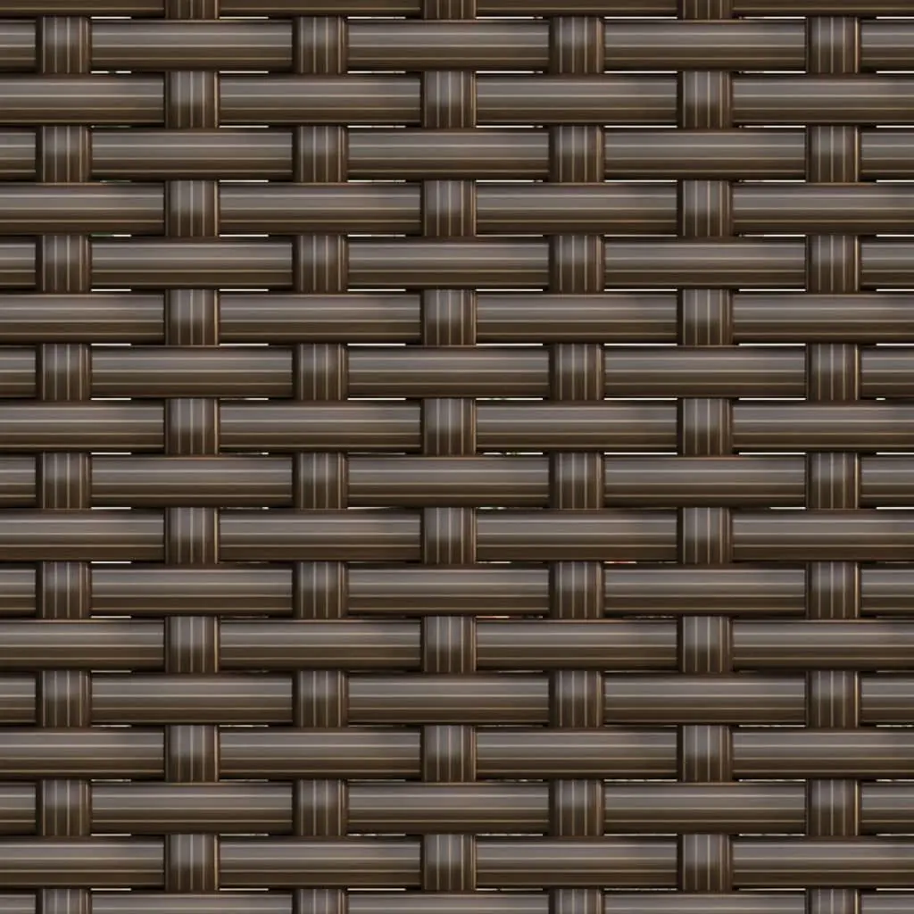 Rattan Seating Duo for Outdoor Relaxation