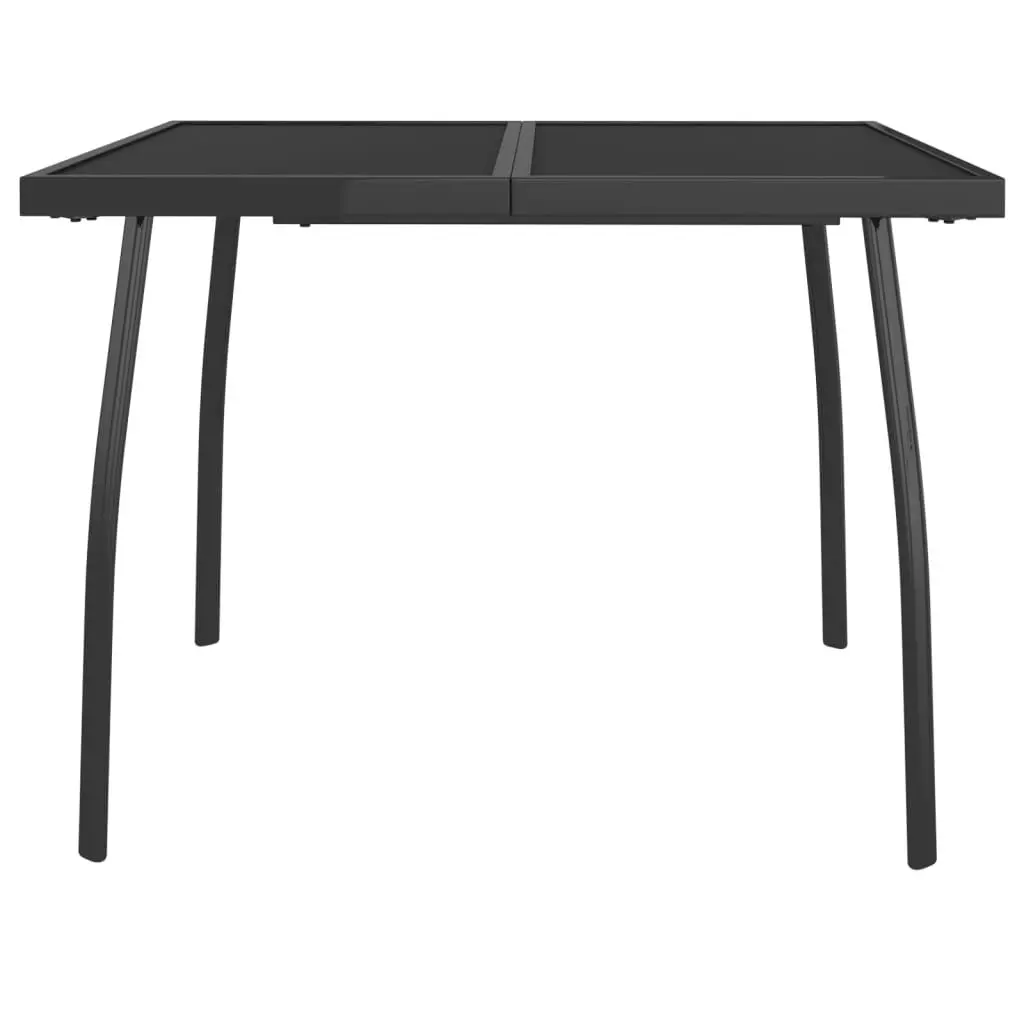 Anthracite Garden Table 100x100x72 cm