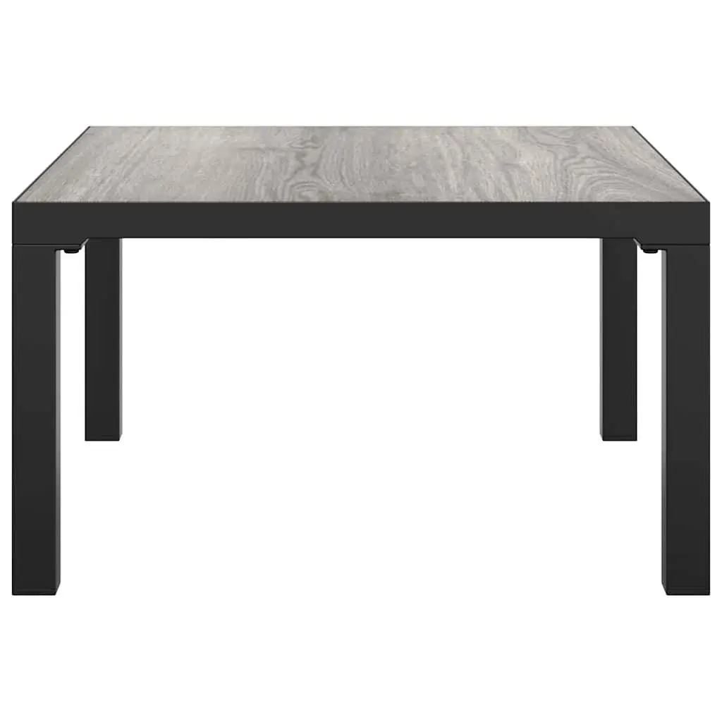 Grey Garden Coffee Table for Outdoor Use 55x55x31cm