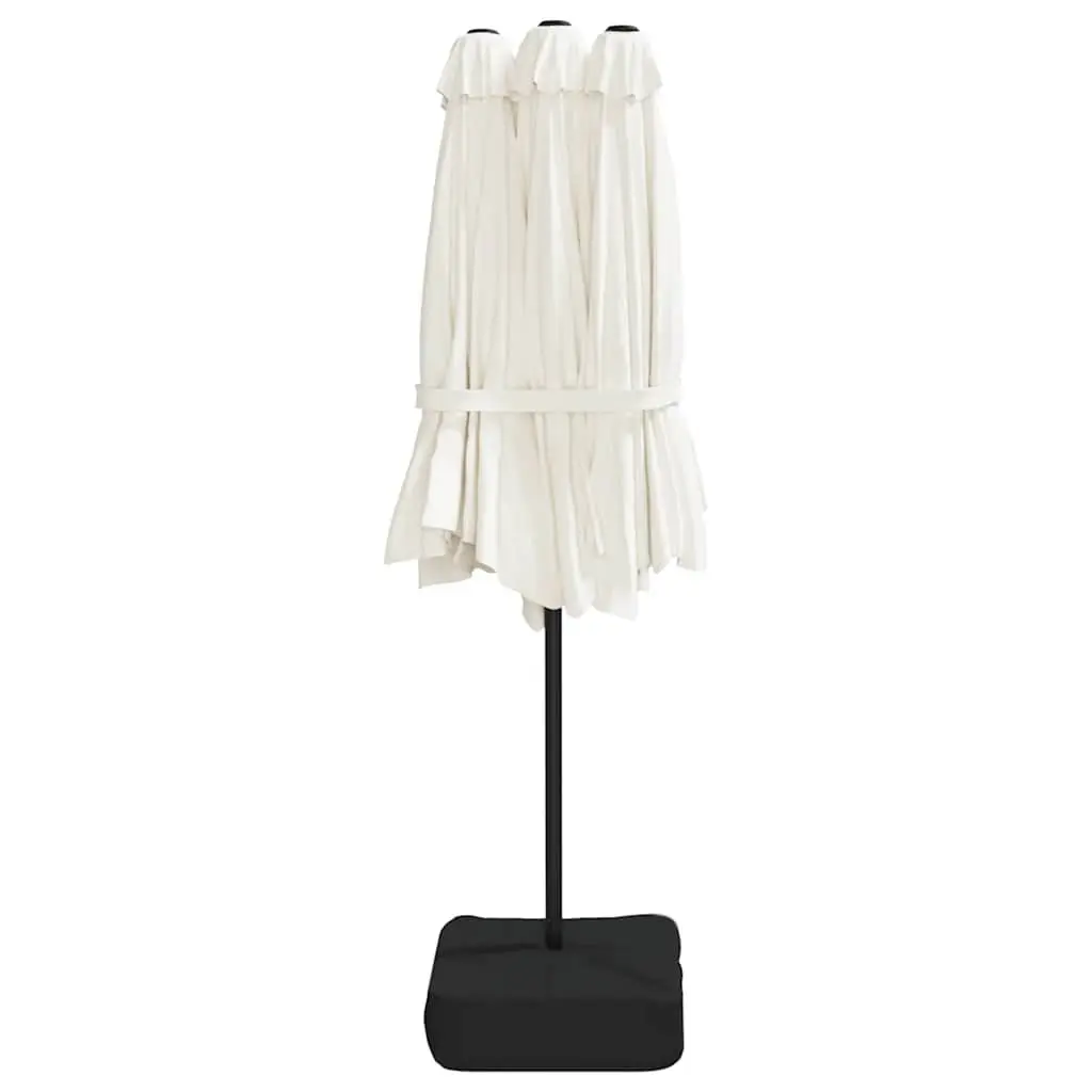 Double-Head Outdoor Parasol for Sun Shade