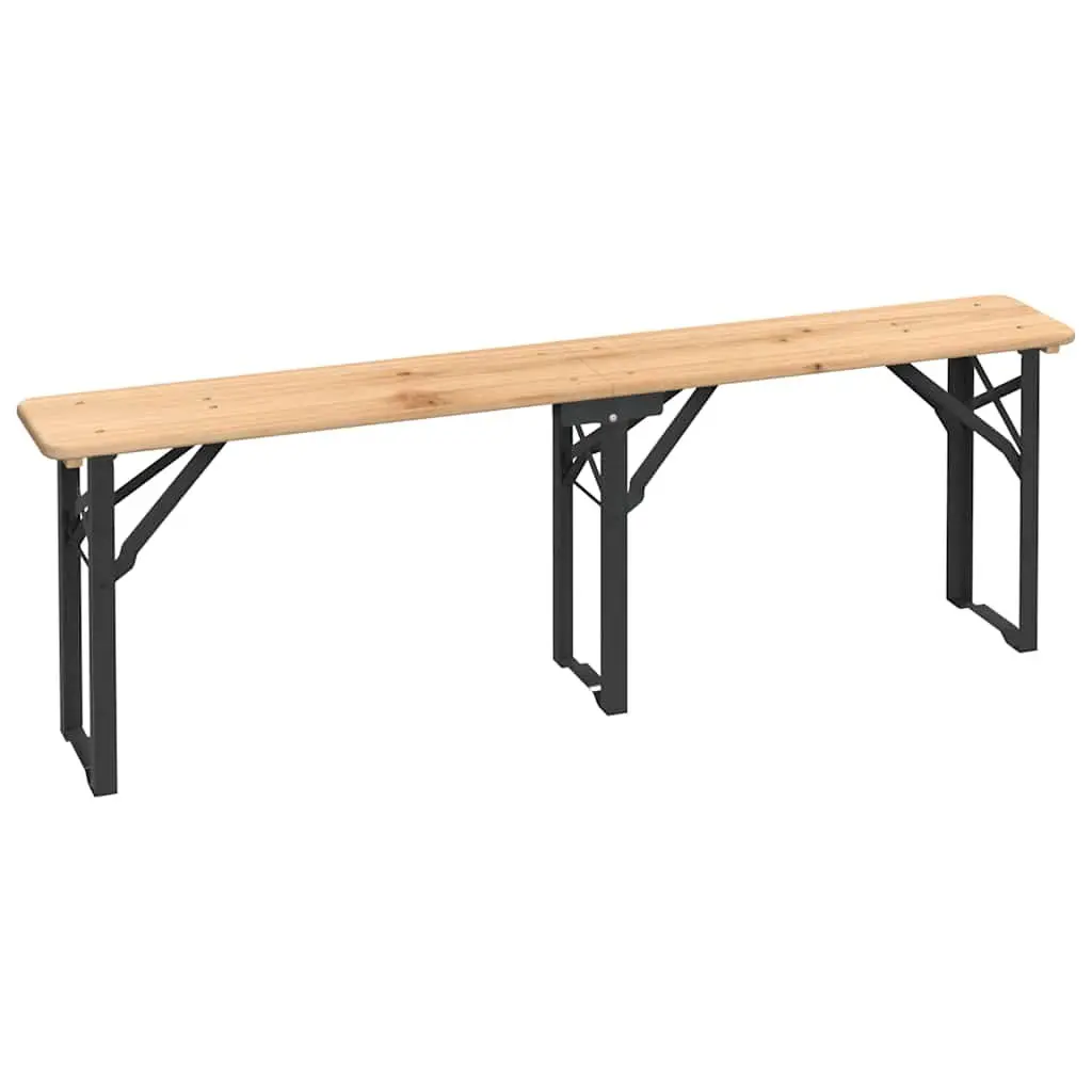 3 Piece Folding Beer Table Set for Outdoors