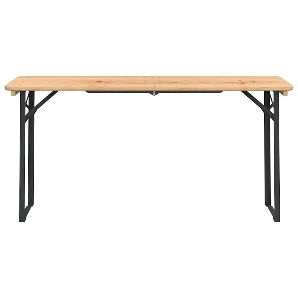 3 Piece Folding Beer Table Set for Outdoors