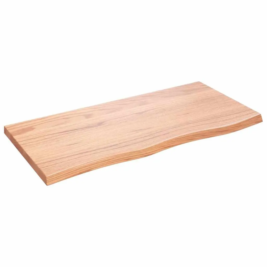 Rustic Solid Oak Wood Wall Shelf for Unique Storage
