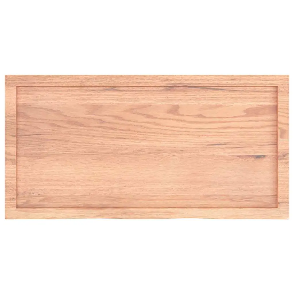 Rustic Solid Oak Wood Wall Shelf for Unique Storage