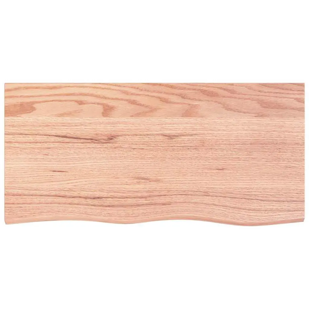 Rustic Solid Oak Wood Wall Shelf for Unique Storage