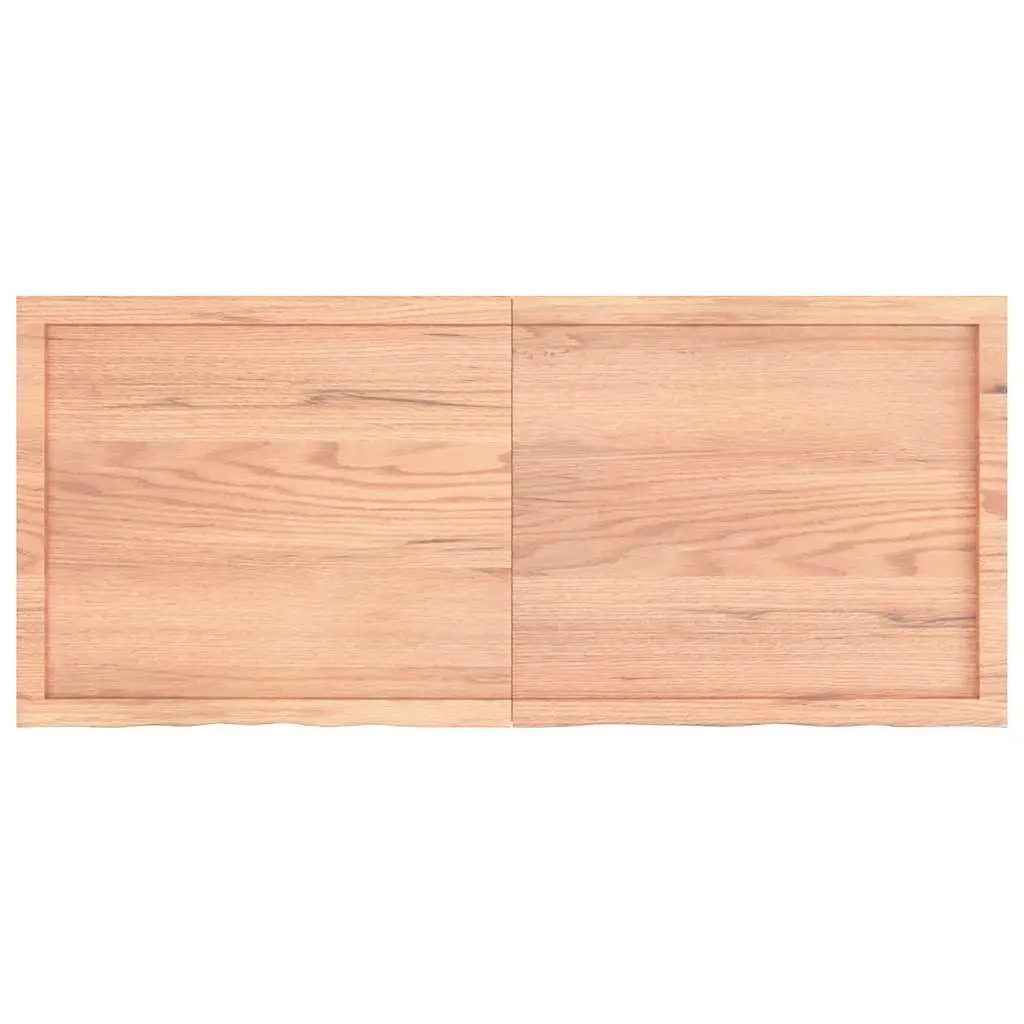 Solid Oak Wood Rustic Foldable Wall Shelf 140x60cm