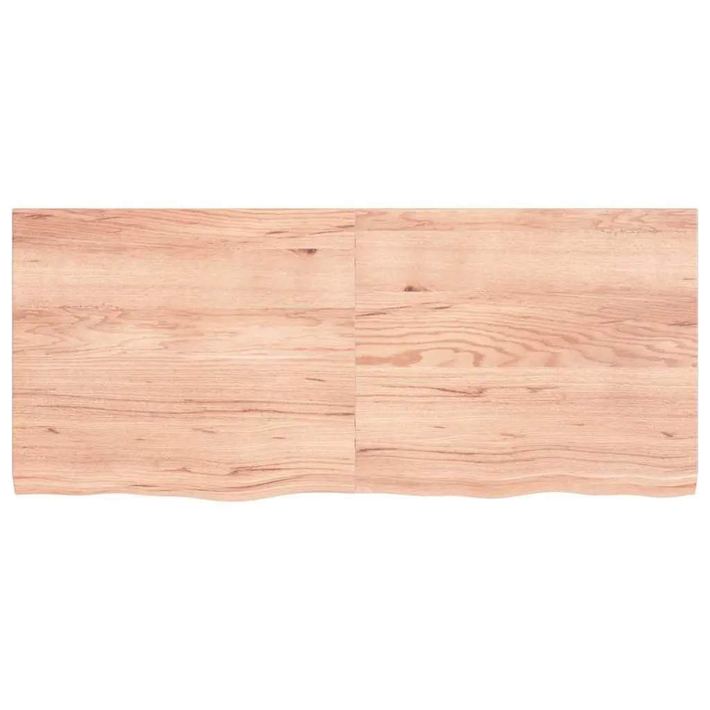 Solid Oak Wood Rustic Foldable Wall Shelf 140x60cm