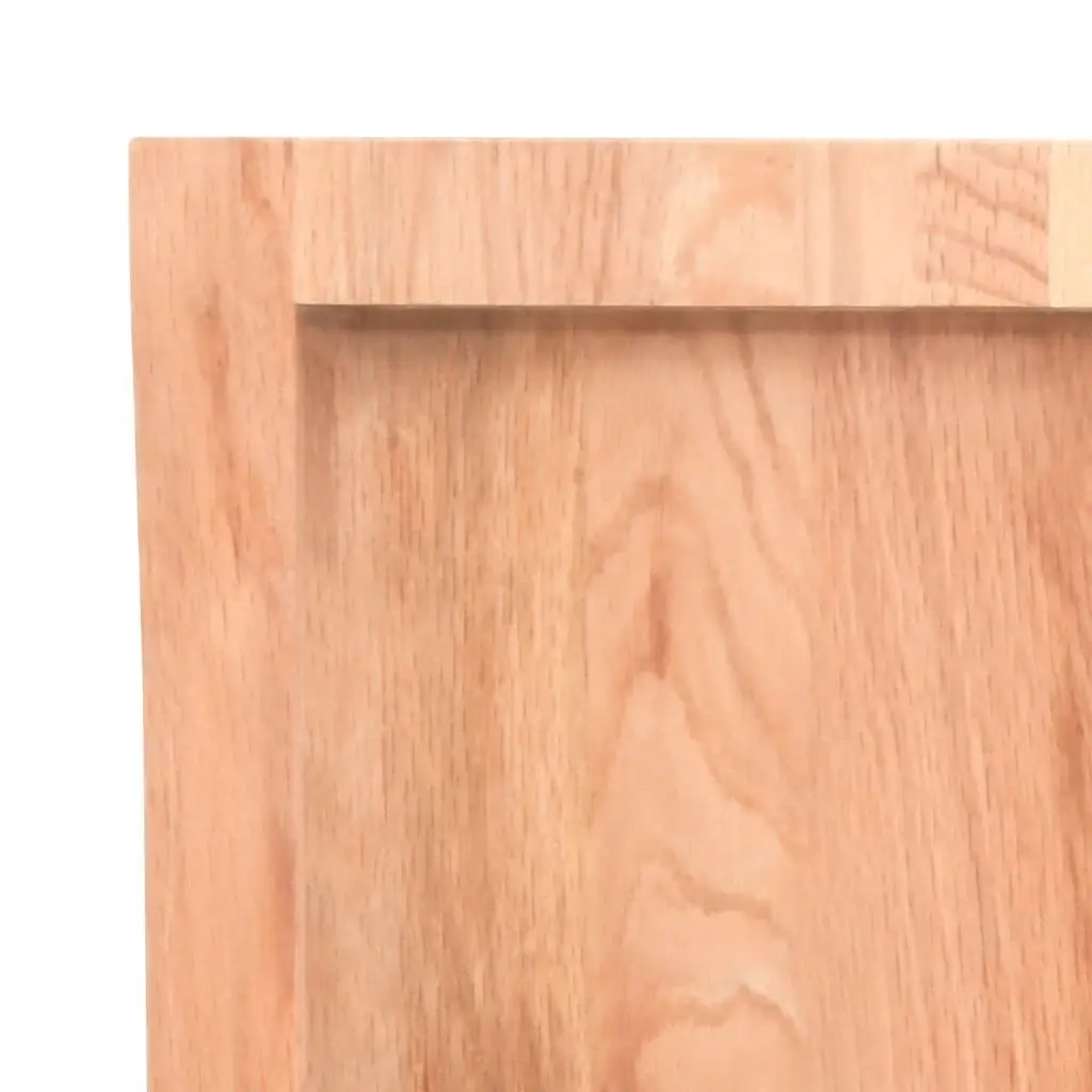 Handmade Rustic Live Edge Wall Shelf in Solid Oak 180cm