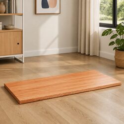 Solid Oak Live Edge Tabletop 100x40cm for Replacement