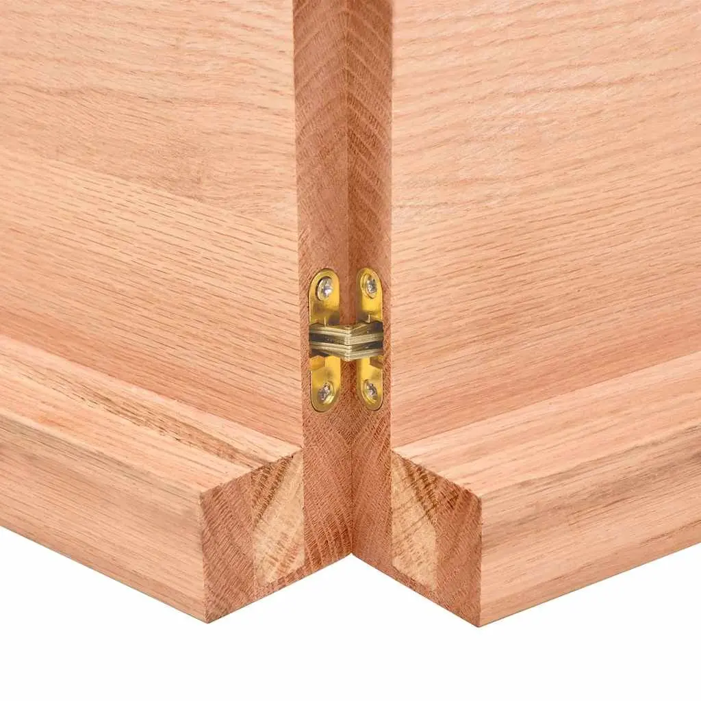Solid Wood Table Top Live Edge Brown Foldable Surface