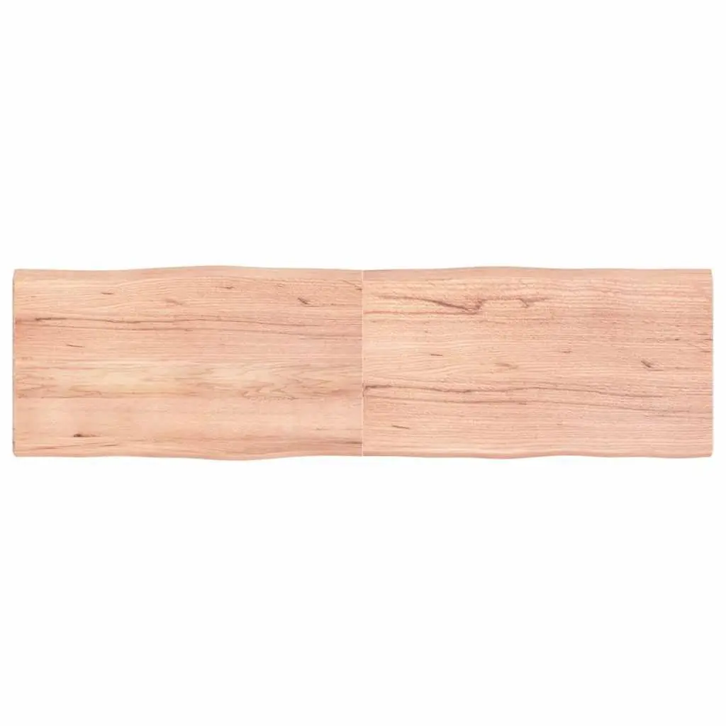 Solid Oak Wooden Table Top 180x50cm with Live Edge