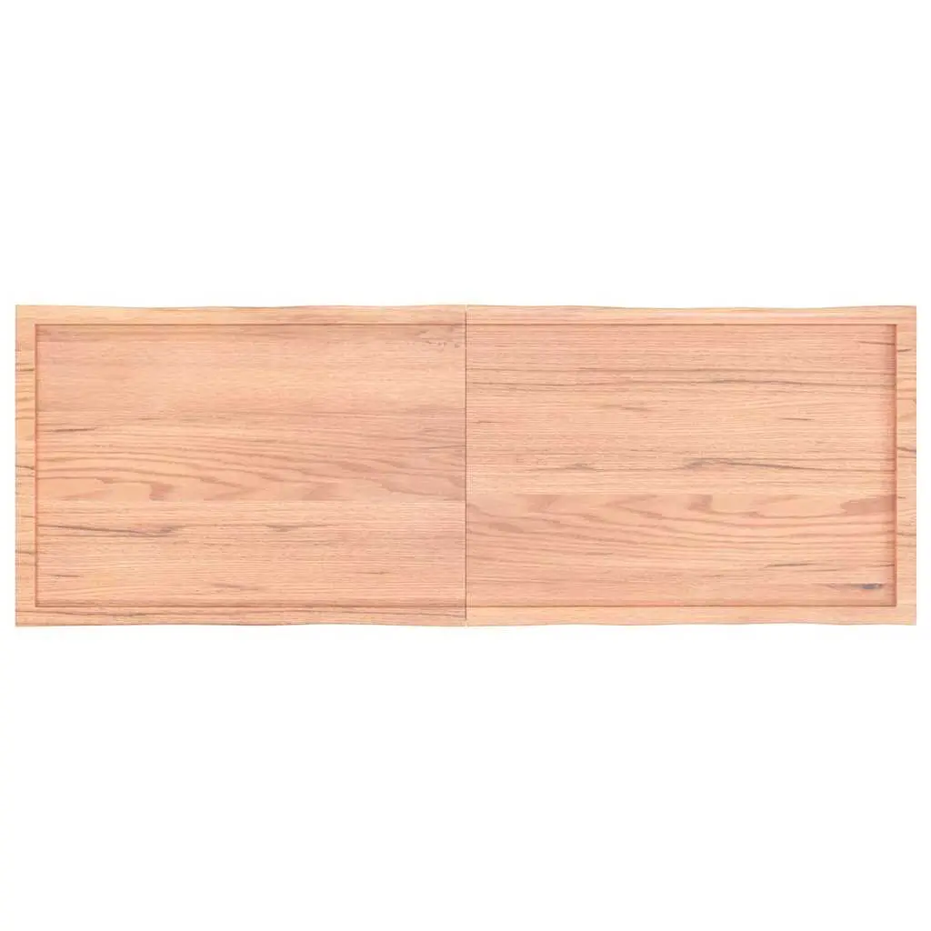 Solid Oak Wooden Folding Table Top with Live Edge 180x60cm
