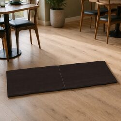 Solid Oak Folding Table Top with Live Edge Design 160x60cm