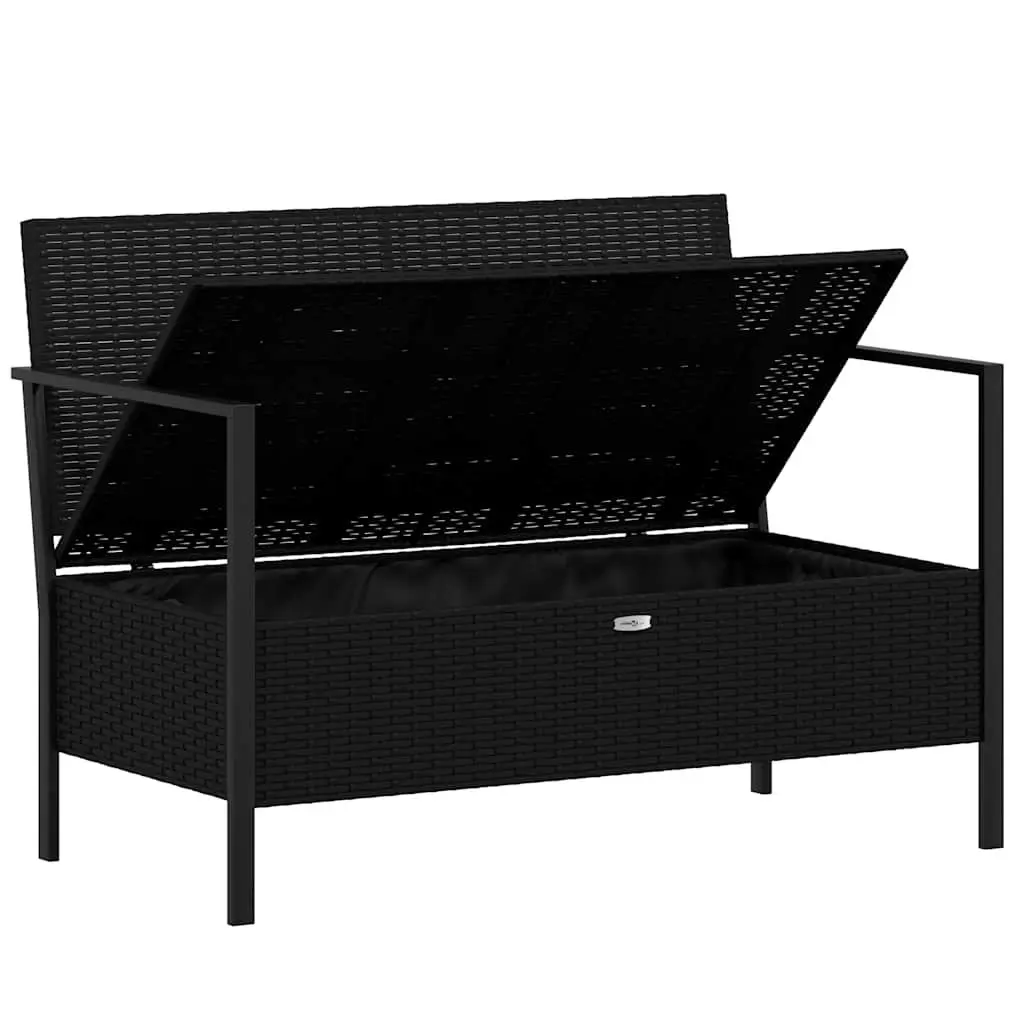 2-Seater Garden Bench with Storage