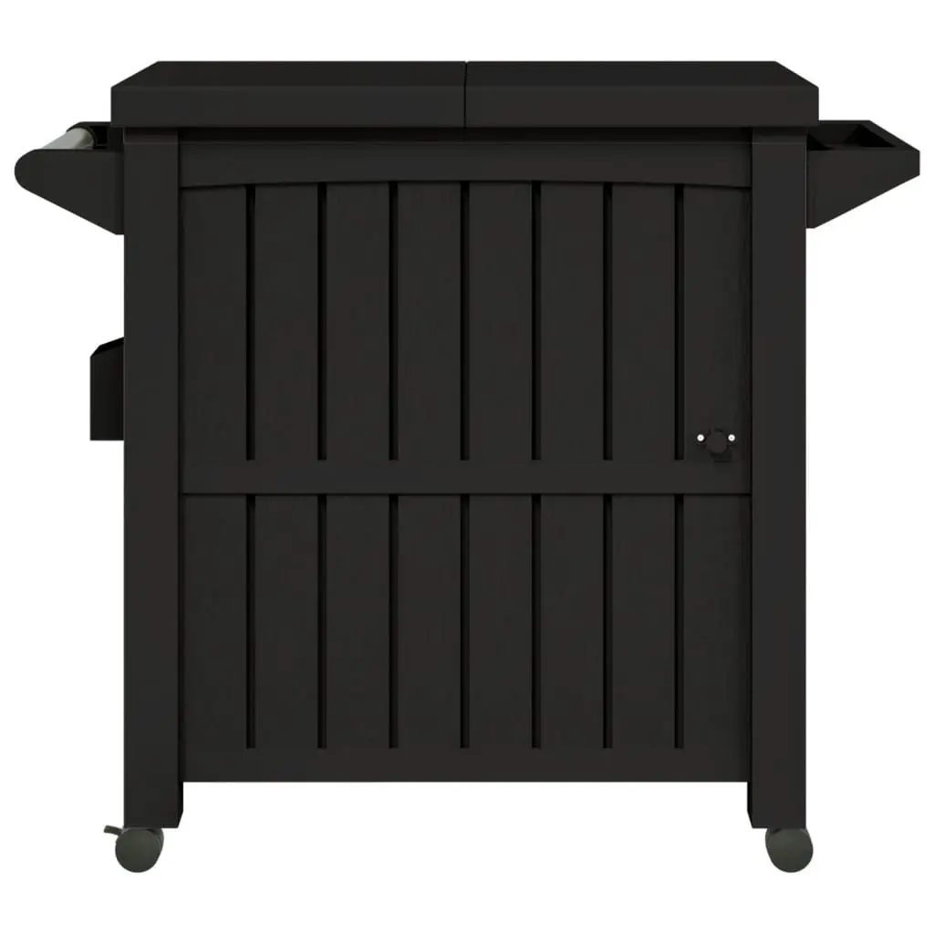 Serving Cart Polypropylene 80L Black