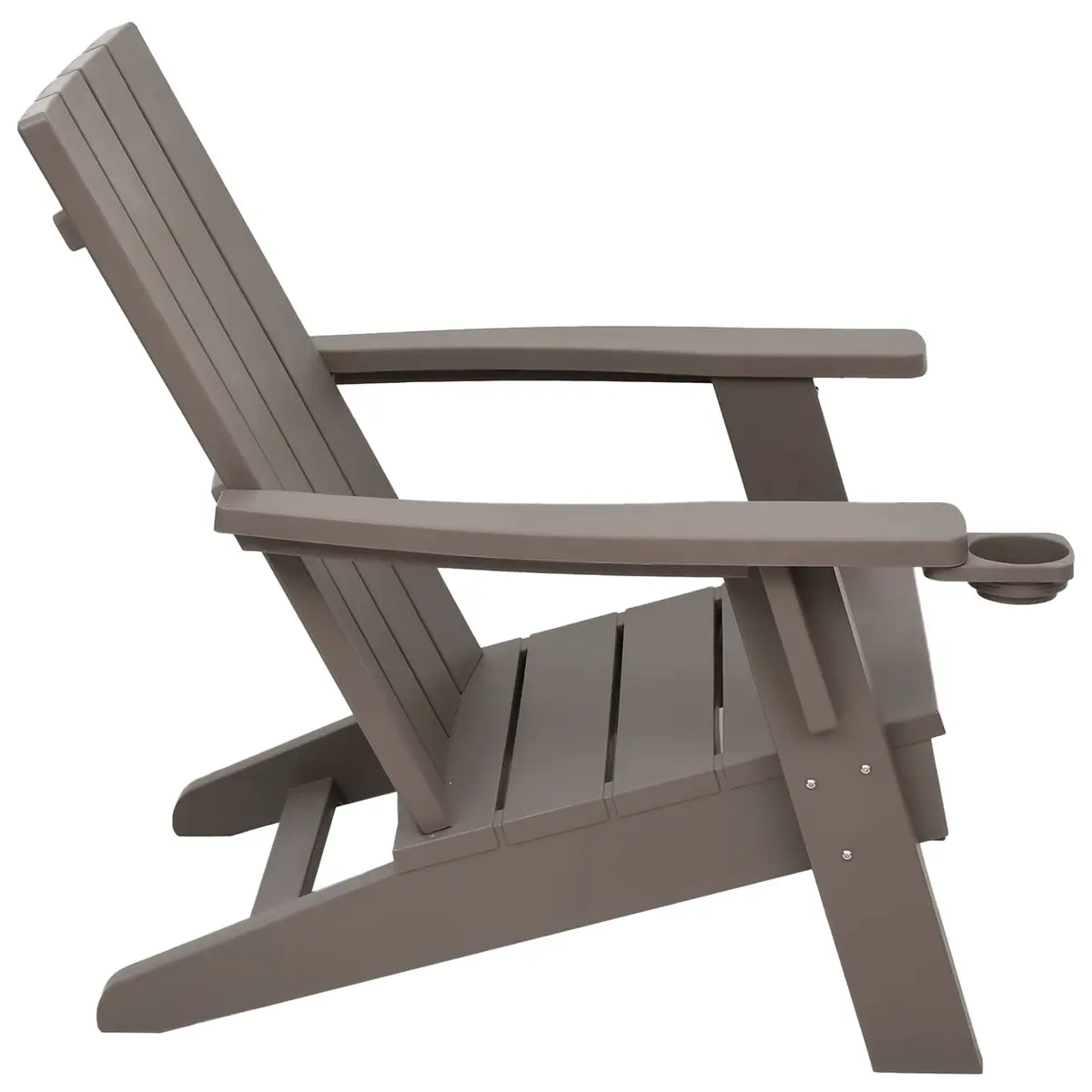 Adirondack Chair Polypropylene 75 x 88.5 x 89.5 cm Brown