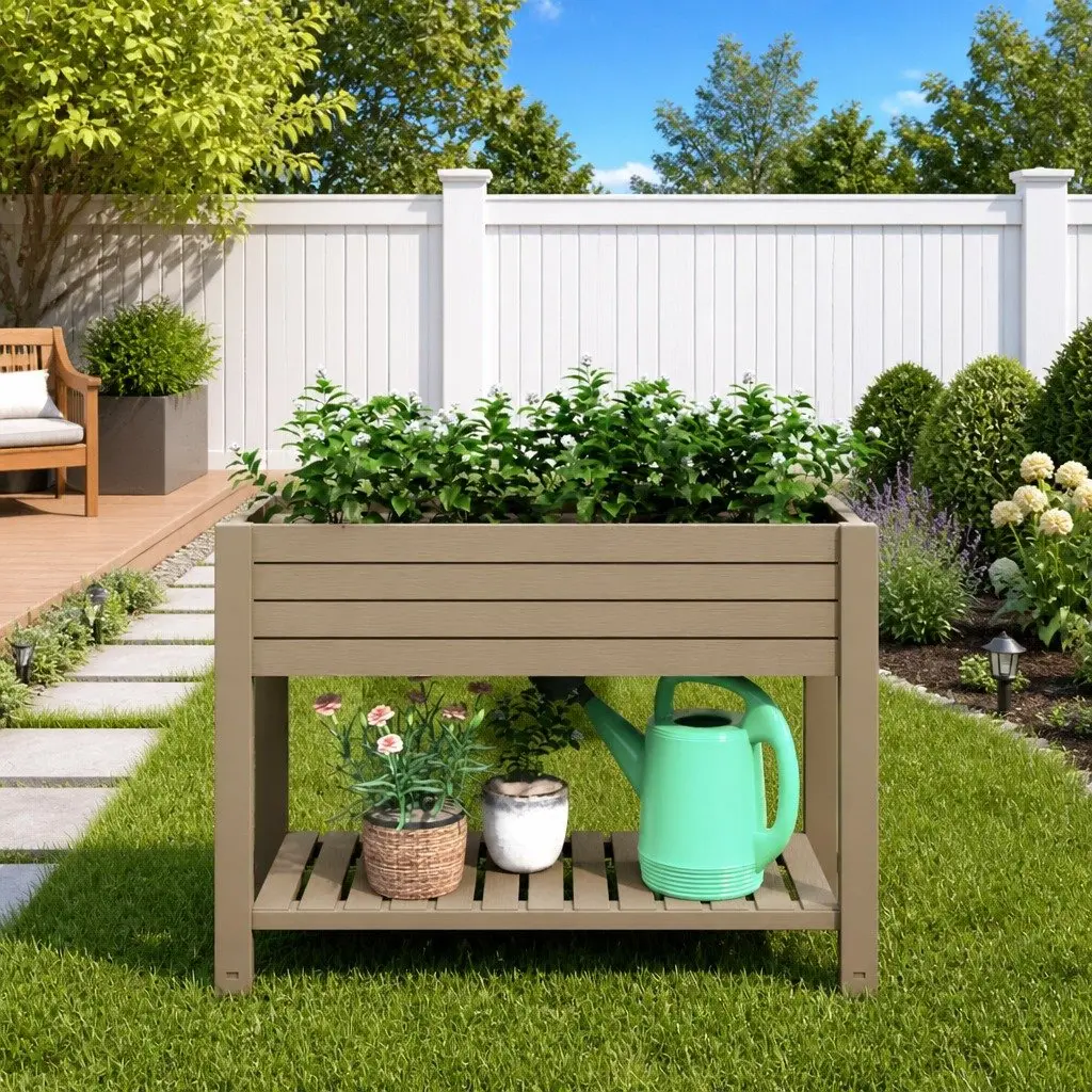 Raised Garden Bed Planter Box 110x45x79cm