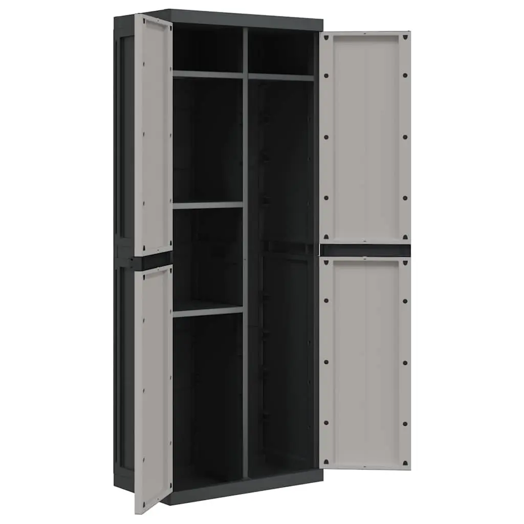 Outdoor Storage Cabinet with Adjustable Shelves