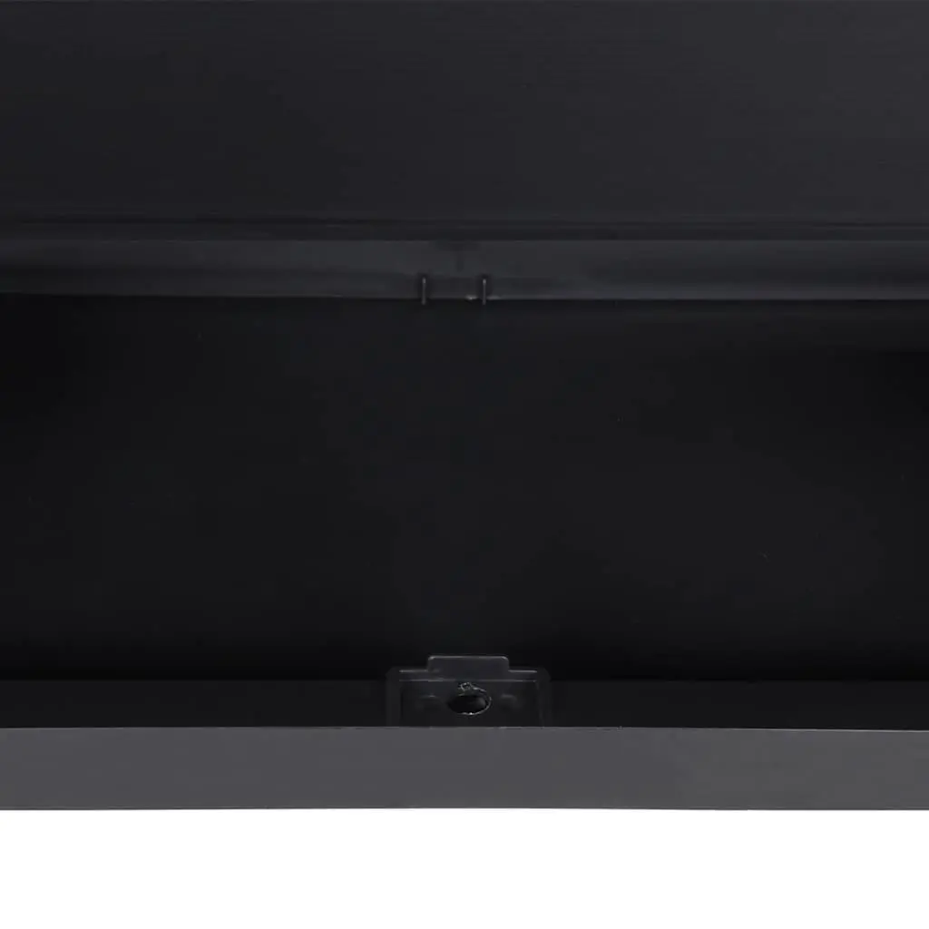 Outdoor Storage Cabinet Black Garden Cupboard Lockable Shelf Organiser Patio