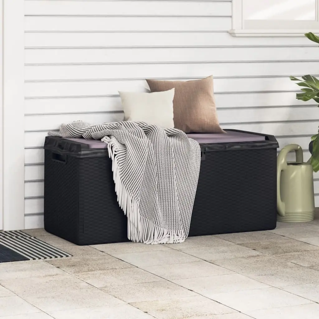 Garden Storage Box Polypropylene 350L Anthracite
